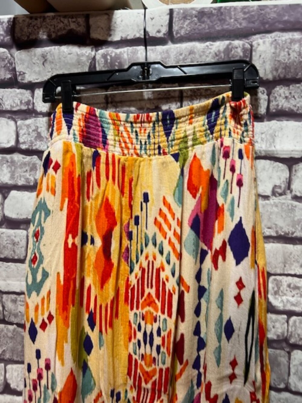 Coldwater Creek Multicolored Pull On Skirt Size L - Picture 6 of 9